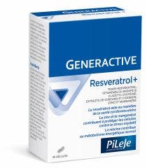 Generactive Resveratrol+ 30 Capsules Pileje