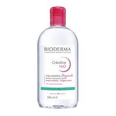 Micellar solution make-up remover fragrance free créaline H20 500ml Crealine H2O Peaux sensibles, normales à mixtes Bioderma