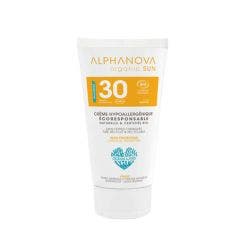 Hypoallergenic Organic Facial Sunscreen SPF30 50g Alphanova