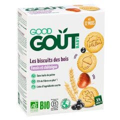 Les Biscuits des Bois 80g (x4 Sachets) Blackcurrant and Chestnut Good Gout