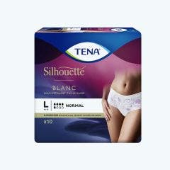 Normal Large Light to Moderate Bladder weakness X10 Silhouette Tena