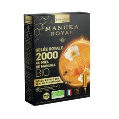 Gelée Royale 2000mg 200ml Au Miel de Manuka Bio Santarome
