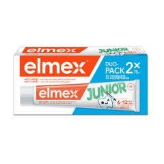 Toothpaste Junior 6/12 Years Old 2x75ml Elmex