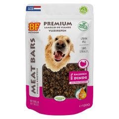 Meat strips with turkey 100g Biofood