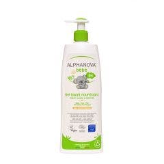 Alphanova Bebe Nourishing Foaming Gel Body Face And Hair Dry And Atopic Skin 500ml Alphanova