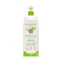 Bebe Bubble Wash 3 In 1 Bubble Bath, Body Wash & Shampoo 500ml Alphanova