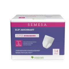 Super absorbent Slip size L x14 Semesa Marque Verte