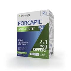 Anti-Hair loss - Buy 2 months + 1 months free 90 Tablets Forcapil Arkopharma