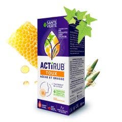 Syrup for Dry and Wet Cough 150ml ActiRub Adults and children Sante Verte