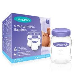 Milk Storage Jars 4x160ml Lansinoh