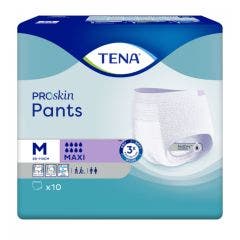 Urinary Absorbent Pants x10 Proskin Pants Maxi Size M 80-110cm Tena