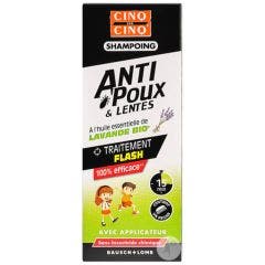 Anti Lices And Nits Organic Lavender Shampoo + Comb 100ml Cinq Sur Cinq