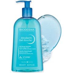 Ultra-gentle shower gel normal to dry skin 500ml Atoderm Peaux Sensibles Normales à Sèches Bioderma