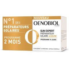 Accelerated Sunscreens Preparer 2x15 capsules Sun Expert Accelerated Suncare preparation Oenobiol