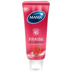 Lubricating Gel Succulent Strawberry 80ml Fraise Manix