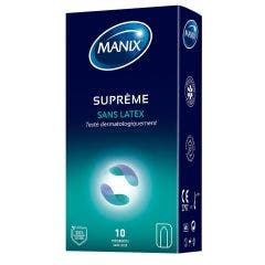 Supreme Latex-free Condoms X10 x10 Suprême Manix