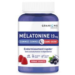Melatonin 1.9mg 30 gummies Sugar free Granions
