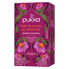 Immunity Herbal Teas - Elderberry &amp; Echinacea x 20 sachets Pukka