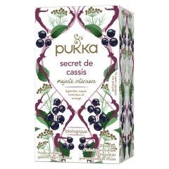 Organic Herbal Teas Blackcurrant Secret 20 sachets Pukka
