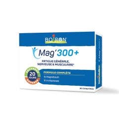 Magnesium 300+ 160 Tablets 80 Comprimes Complements Boiron