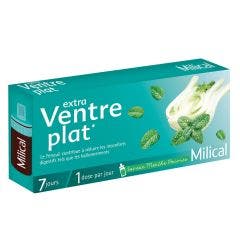 Extra Flat Belly x7 doses of 10 ml Peppermint Flavour Milical♦Extra Flat Belly x7 doses of 10 ml Peppermint flavour Milical