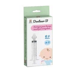 Doctor B. Irrigated Nasal Wash syringes x2 6 months and Plus LBS Médical♦Doctor B. Irrigated Nasal Wash syringes x2 6 months and Plus LBS Médical