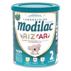 2nd age Milk RIZ AR 2 Expert 800g Riz AR 6 to 12 months Modilac
