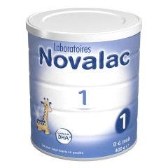 1er Age de 0 à 6 mois 400g Novalac