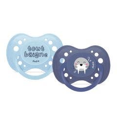 Anatomical pacifier x2 Animaux Protégés aged 18 months and over Dodie