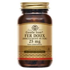 Gentle Iron 90 Vegi Capsules 90 Gélules Végétales Solgar