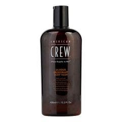 24 Hour Deodorant Body Wash Shower Gel 450ml American Crew♦24 Hour Deodorant Body Wash Shower Gel 450ml American Crew