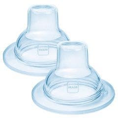 Supple Spout Anti Spill Silicone Baby Bottle X2 Mam