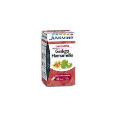 Ginkgo Hamamelis Circulation 30 capsules Juvamine