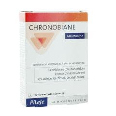 Chronobiane Melatonine X 30 Tablets Pileje
