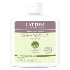 Shampoo With Green Clay 250 ml Cattier