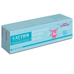 Organic Raspberry Toothpaste 2-6 Years Old 50ml Dentifrice Cattier
