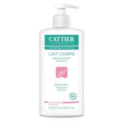 Hydrating And Nourishing Body Milk With Shea Butter 500ml Cattier