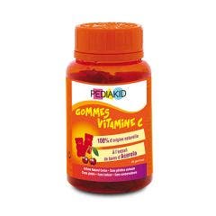 Vitamin C gummy bears x60 cherry flavour Pediakid