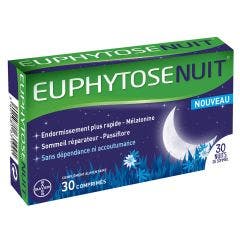Night X 30 Tablets 30 Comprimes Euphytose Bayer