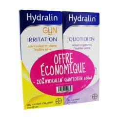 Hydralin Quotidien + Hydralin Gyn Irritation 200ml Quotidien Hydralin