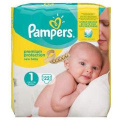 New Baby Nappies Size 1 2- X 21 X22 2-5 kg Pampers