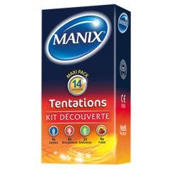 Tentations Box Of 14 Condoms x14 Tentations Manix