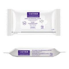Organic Makeup Removal Wipes X25 Cattier