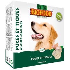 Anti Flea And Tick For Dogs With Seaweed X 55 Tablets Biofood