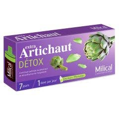 Artichoke Detox 7 Doses 7 Doses de 10ml Extra Saveur Pomme 7 Jours Milical