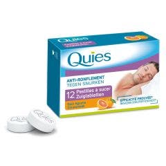 Anti-ronflement Pastilles A Sucer Agrume X12 Quies