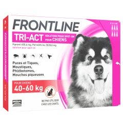 Tri-act Dogs 40 / 6 Pipettes / 6 Pipettes De 6ml Frontline