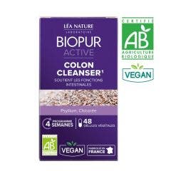 Organic Colon Cleanser X 48 Capsules Active Biopur