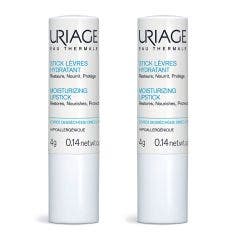 Moisturizing Lipstick 2 X 2x4g Eau thermale et Hydratation Uriage