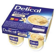 High-calorie high-protein rice pudding 4x200g Delical